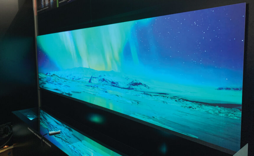 ambient light rejecting projector screen