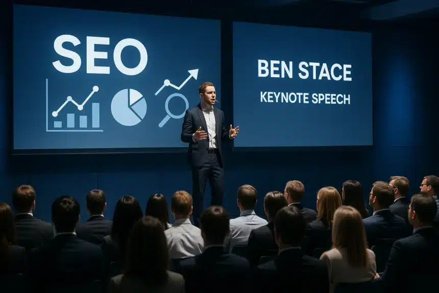 does ben stace speak at seo events